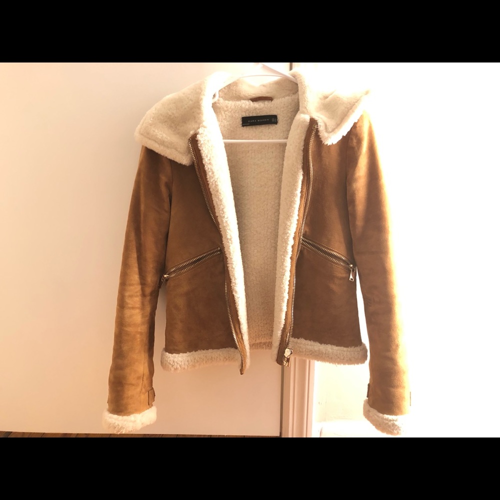 Zara suede jacket